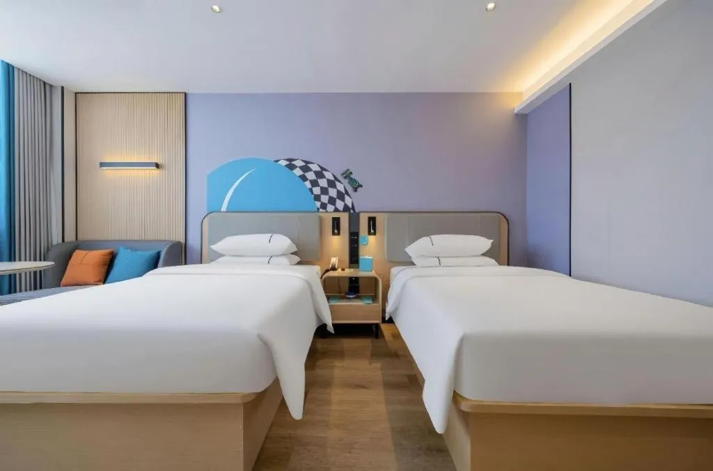 Bed in City Comfort Inn Nanning Normal University Mingxiu Metro Station