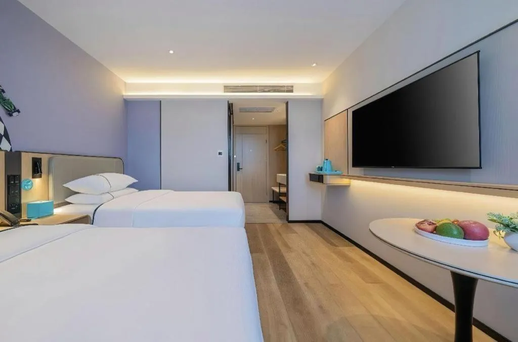 Bed in City Comfort Inn Nanning Normal University Mingxiu Metro Station