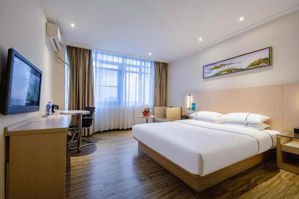 Bed in City Comfort Inn Nanning Normal University Mingxiu Metro Station