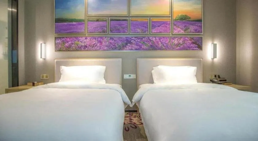 Bed in Lavande Hotel Guangzhou Tianhe Sports West Road Subway Station