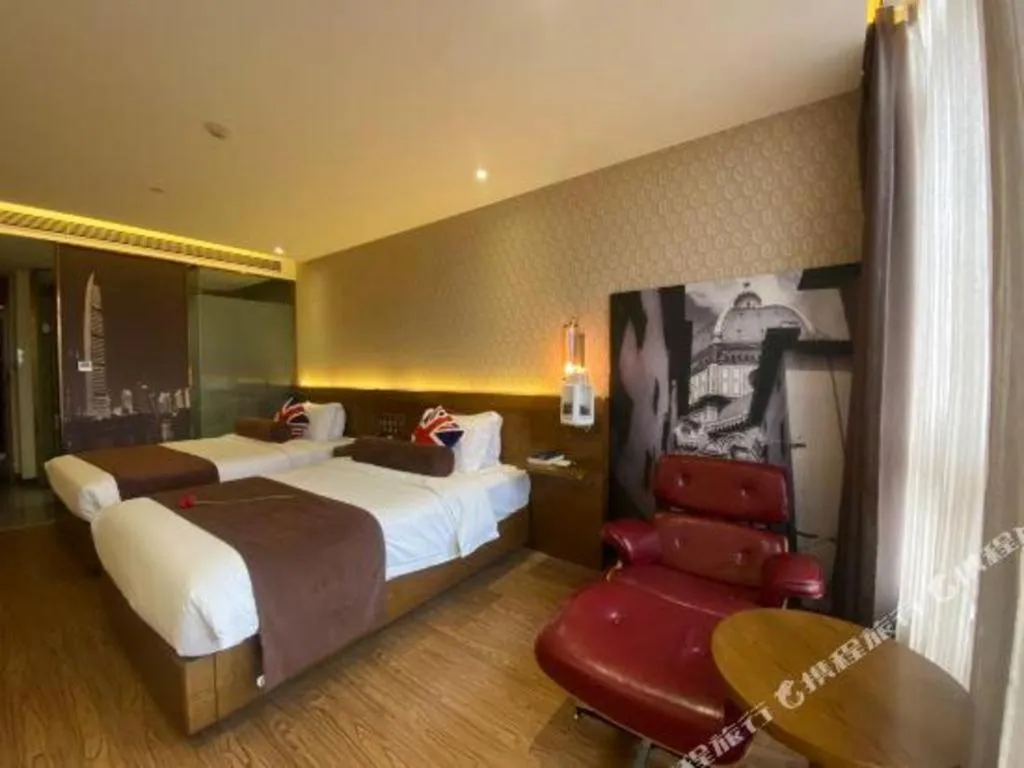 Bed in James Joyce Xi'an West Chang'an Ave University Twon