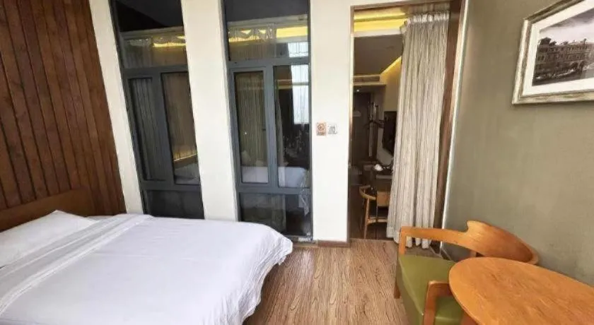 Bed in James Joyce Xi'an West Chang'an Ave University Twon