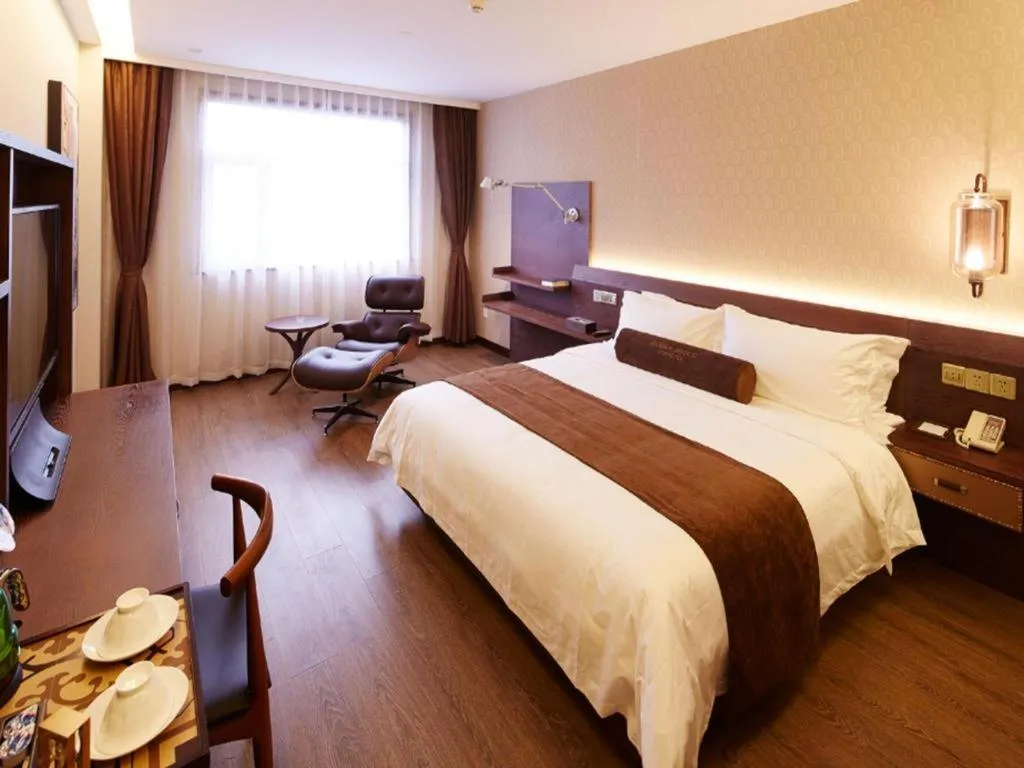 Bed in James Joyce Xi'an West Chang'an Ave University Twon