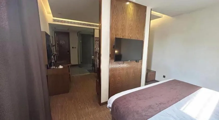 Bed in James Joyce Xi'an West Chang'an Ave University Twon