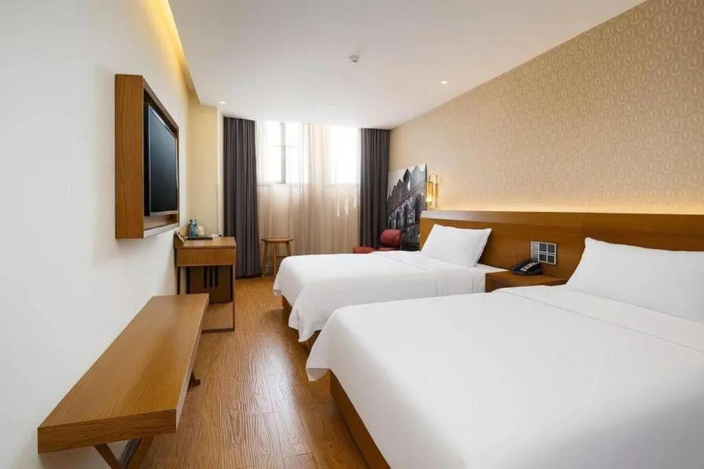 Bed in James Joyce Xi'an West Chang'an Ave University Twon