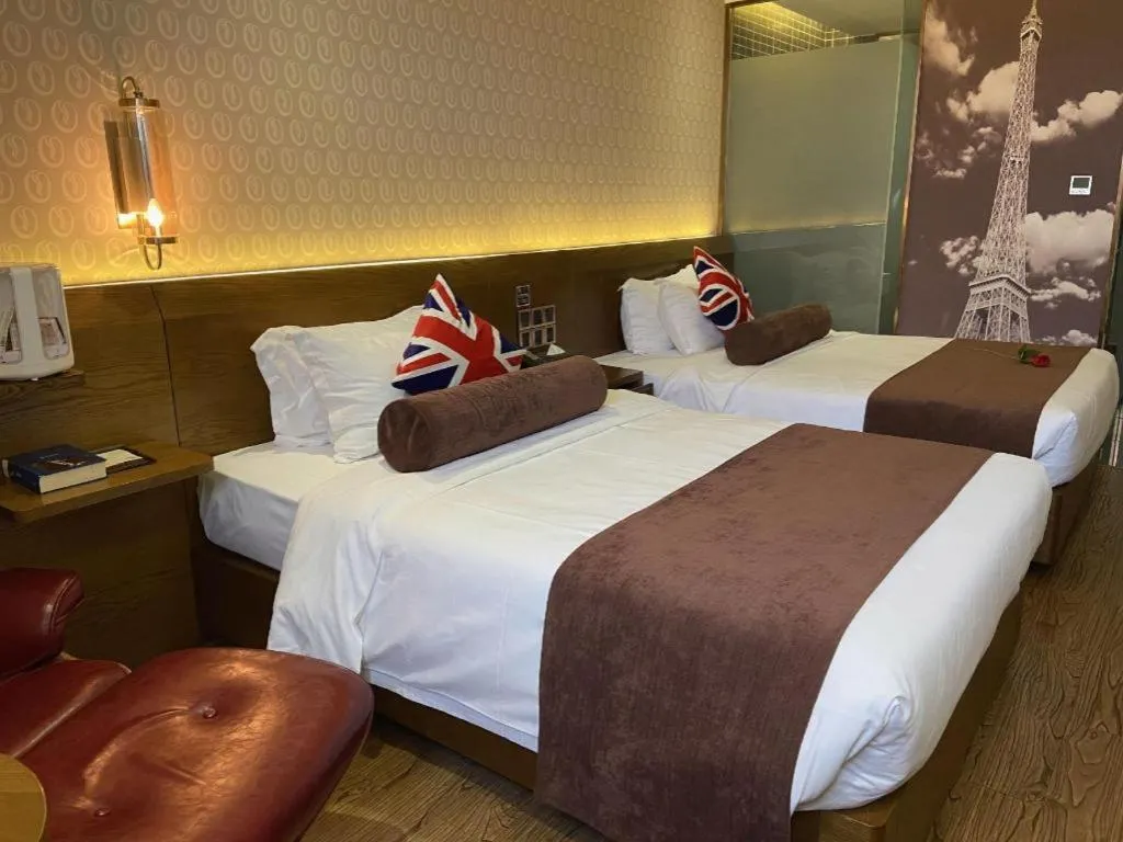 Bed in James Joyce Xi'an West Chang'an Ave University Twon