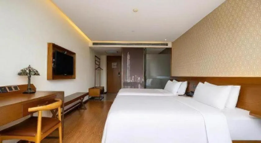 Bed in James Joyce Xi'an West Chang'an Ave University Twon