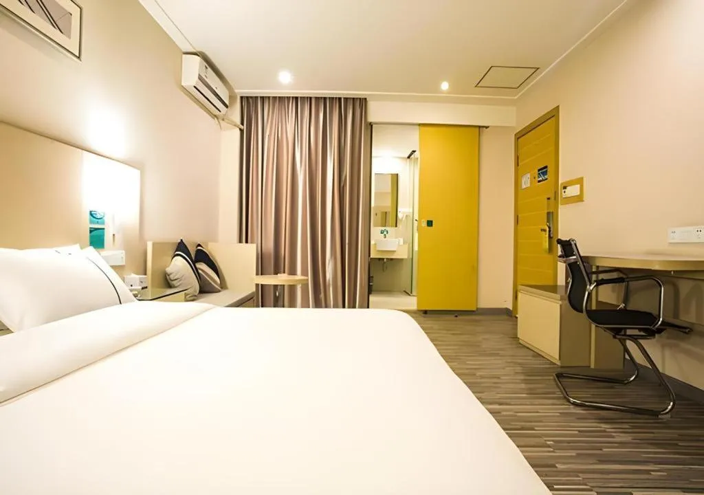 Bed in City Comfort Inn Nanning Guangxi University Xiuling Road Metro Station