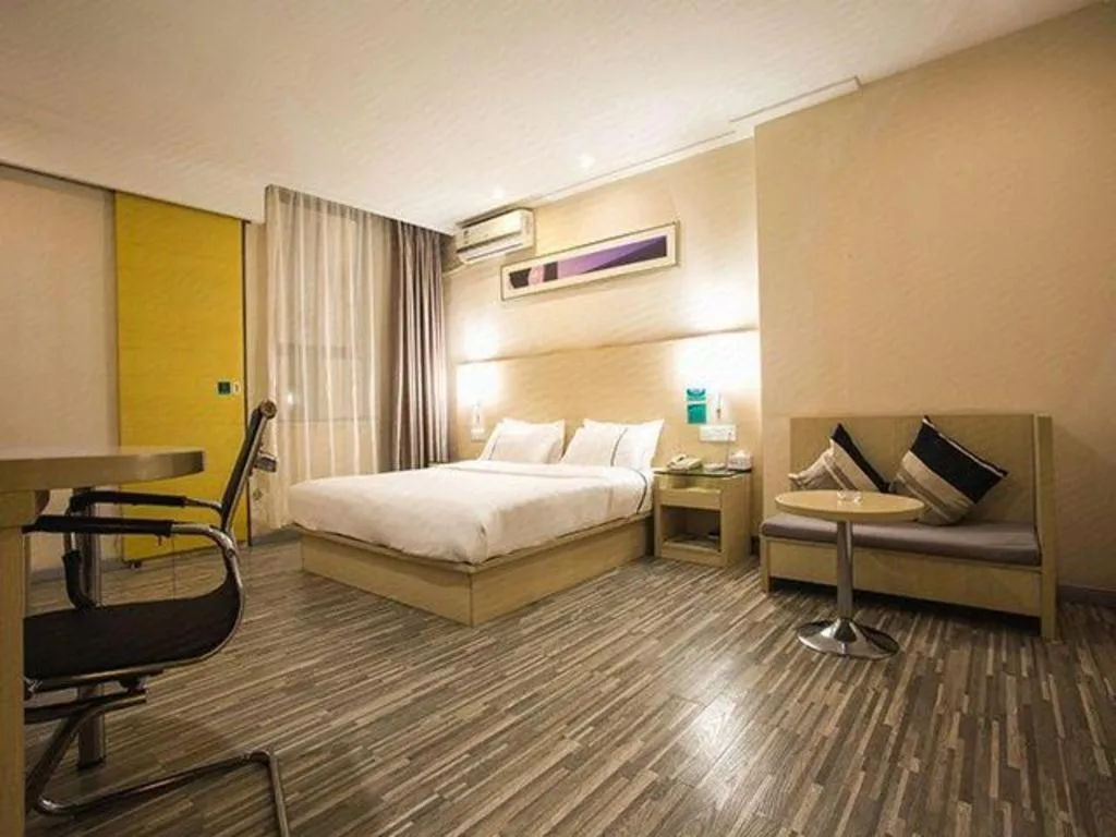 Bed in City Comfort Inn Nanning Guangxi University Xiuling Road Metro Station