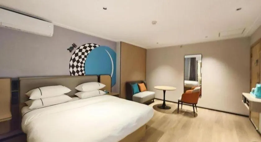 Bed in City Comfort Inn Nanning Guangxi University Xiuling Road Metro Station