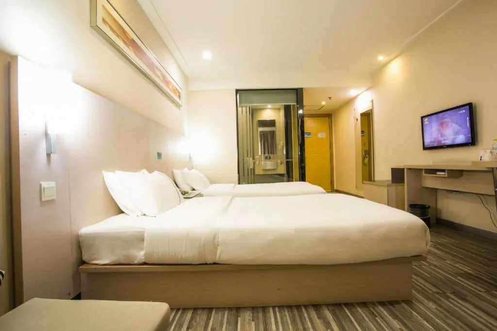 Bed in City Comfort Inn Nanning Guangxi University Xiuling Road Metro Station