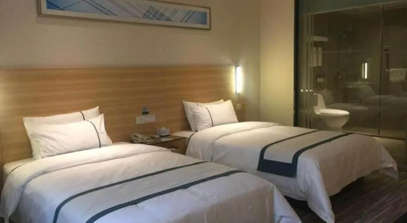 Bed in City Comfort Inn Nanning Guangxi University Xiuling Road Metro Station