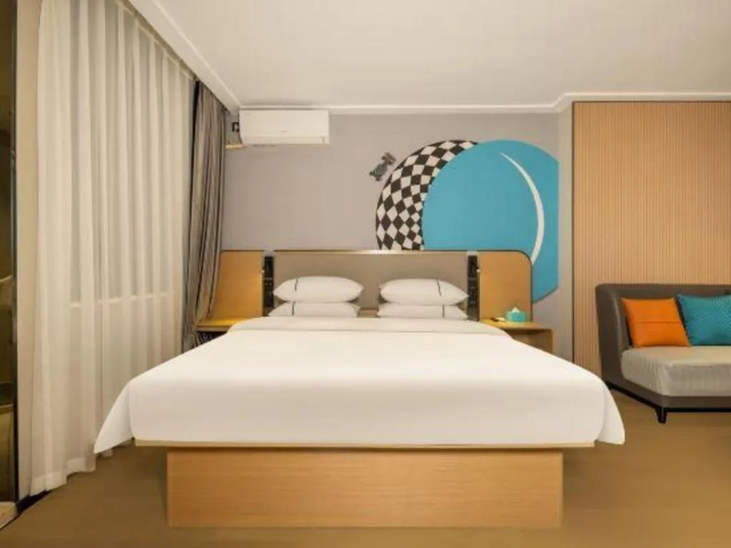 Bed in City Comfort Inn Nanning Guangxi University Xiuling Road Metro Station