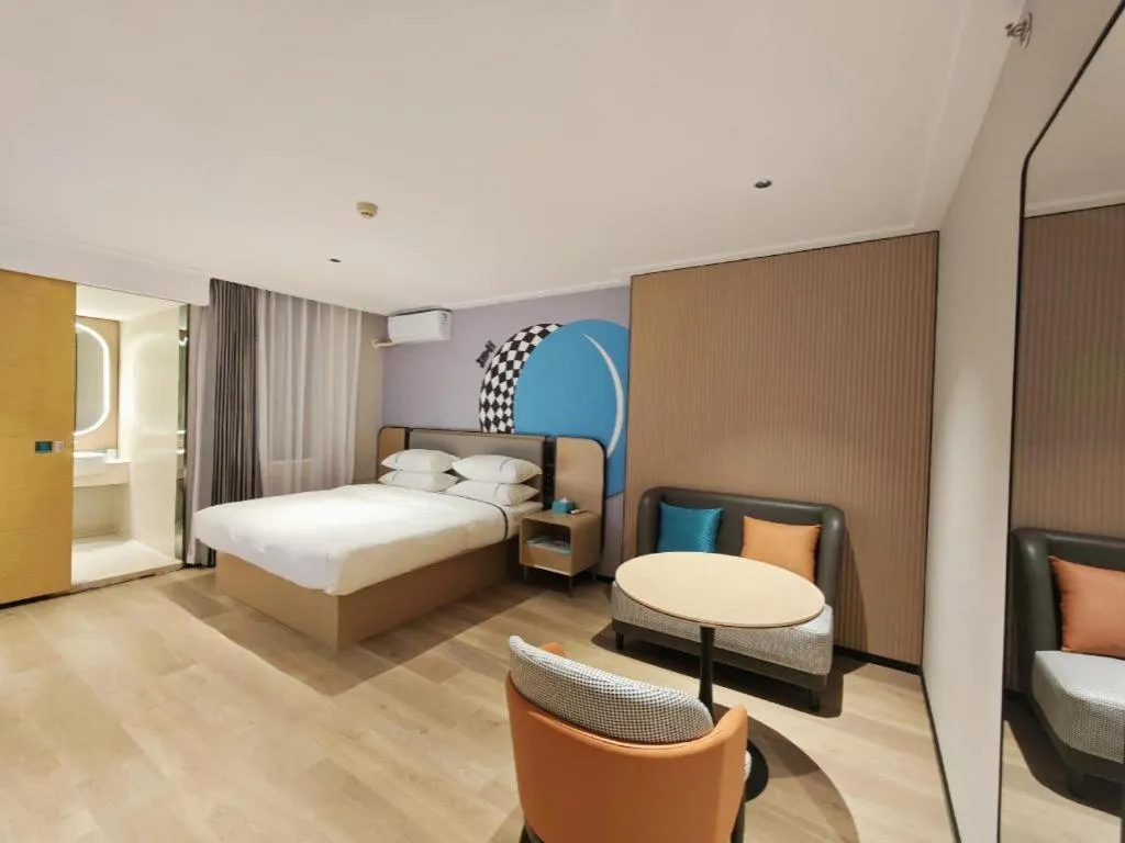 Bed in City Comfort Inn Nanning Guangxi University Xiuling Road Metro Station