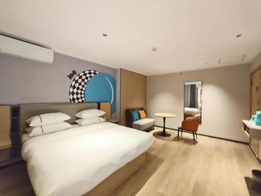 Bed in City Comfort Inn Nanning Guangxi University Xiuling Road Metro Station