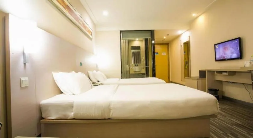 Bed in City Comfort Inn Nanning Guangxi University Xiuling Road Metro Station