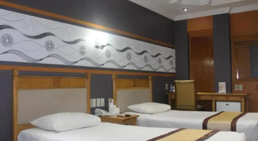 Bed in Hotel Yasmin Bed in Hotel Yasmin