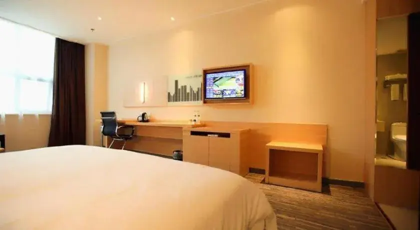 Bed in City Comfort Inn Jingzhou Ancient City Taiyue Road Bed in City Comfort Inn Jingzhou Ancient City Taiyue Road