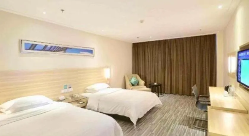 Bed in City Comfort Inn Jingzhou Ancient City Taiyue Road