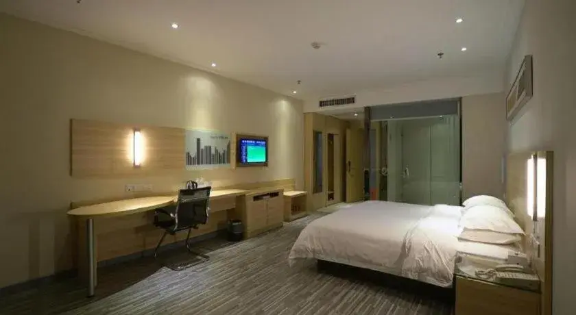 Bed in City Comfort Inn Jingzhou Ancient City Taiyue Road Bed in City Comfort Inn Jingzhou Ancient City Taiyue Road