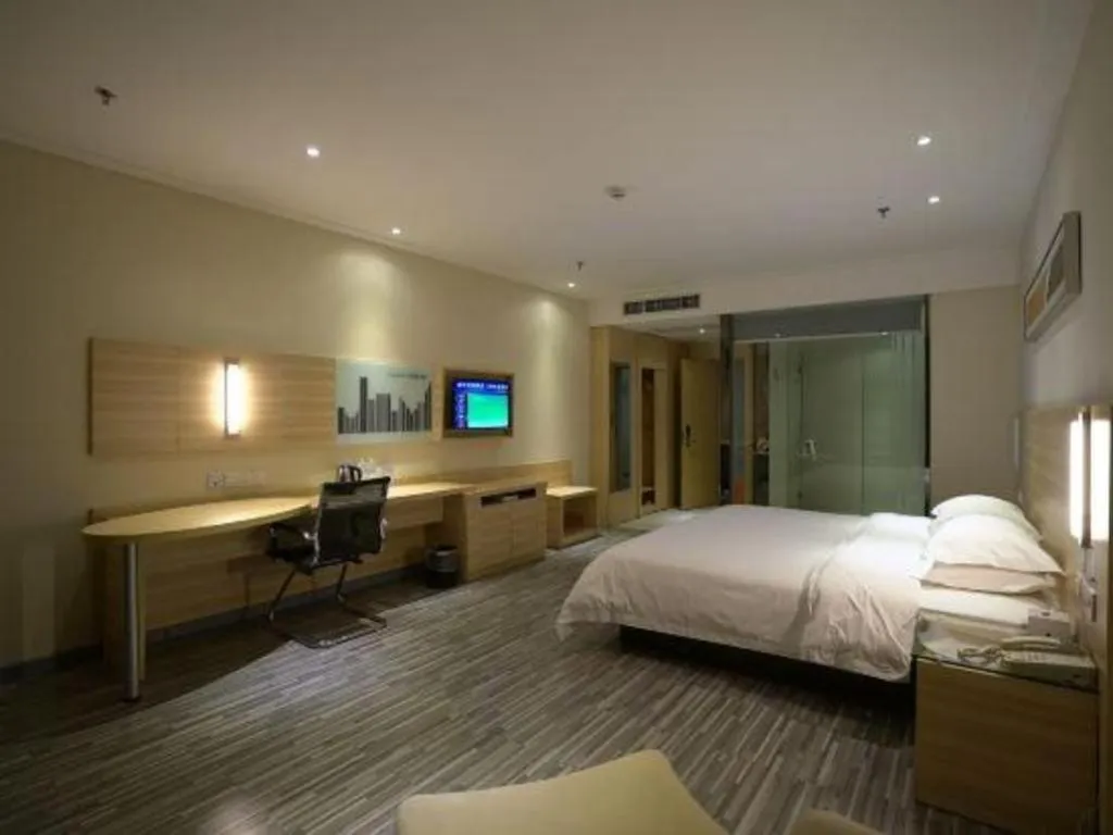 Bed in City Comfort Inn Jingzhou Ancient City Taiyue Road