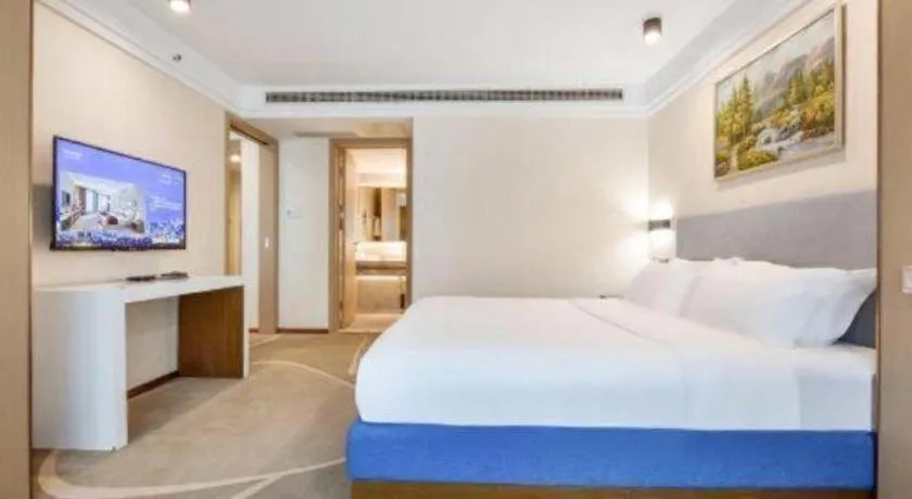 Bed in Dalian Bohai Pearl Hotel