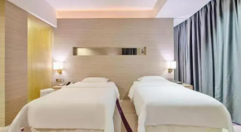 Bed in Lavande Hotels·Dongguan Nancheng Bed in Lavande Hotels·Dongguan Nancheng