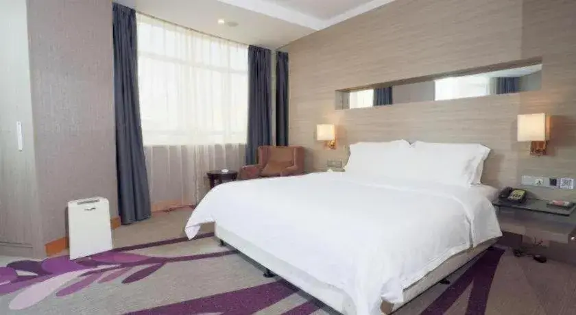 Bed in Lavande Hotels·Dongguan Nancheng Bed in Lavande Hotels·Dongguan Nancheng
