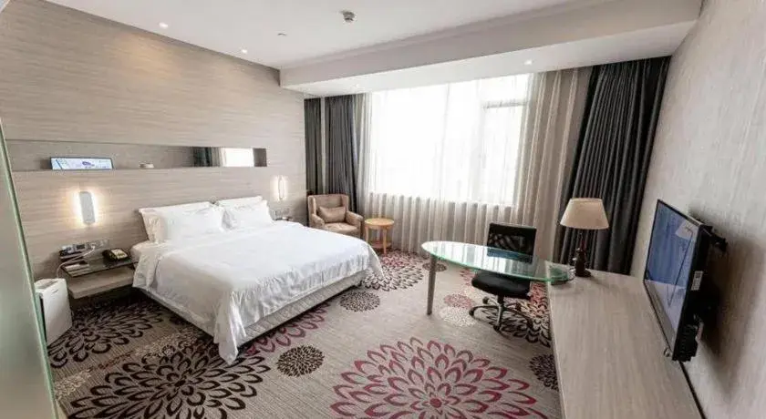 Bed in Lavande Hotels·Dongguan Nancheng Bed in Lavande Hotels·Dongguan Nancheng