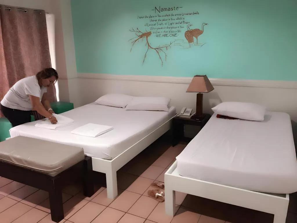 Bed in Aizawa Beach Resort