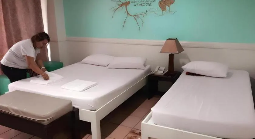 Bed in Aizawa Beach Resort