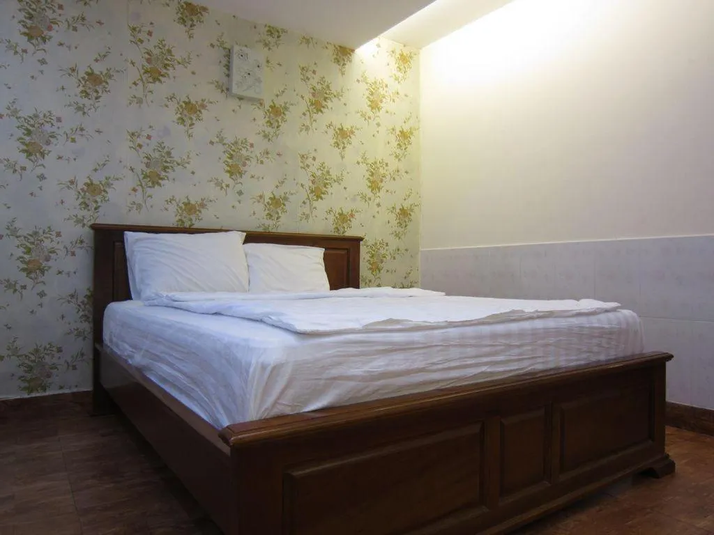 Bed in Melody Viet Hotel