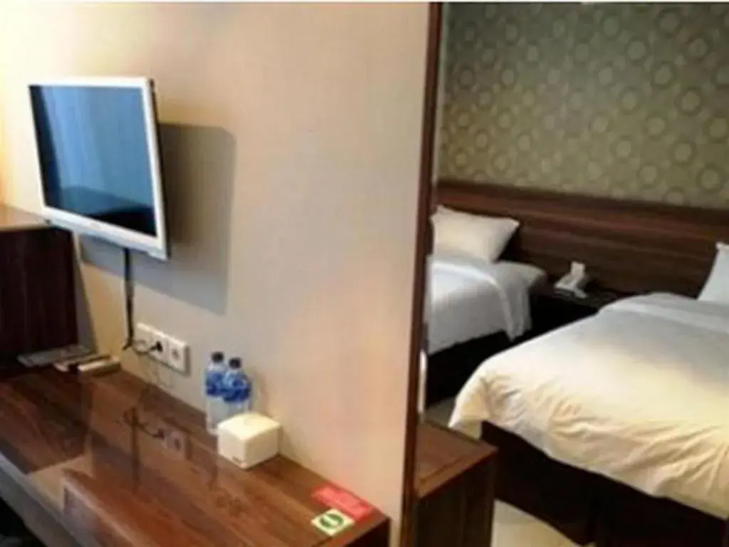 Bed in Hotel New Coklat Bed in Hotel New Coklat