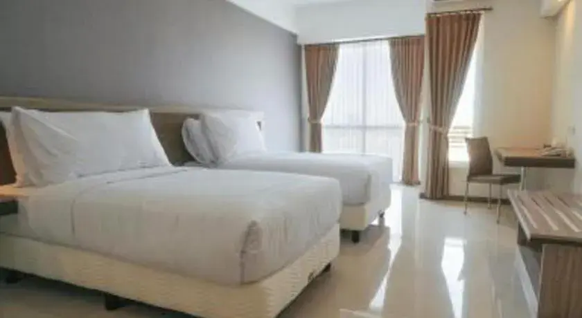 Bed in My Tower Hotel Surabaya Bed in My Tower Hotel Surabaya