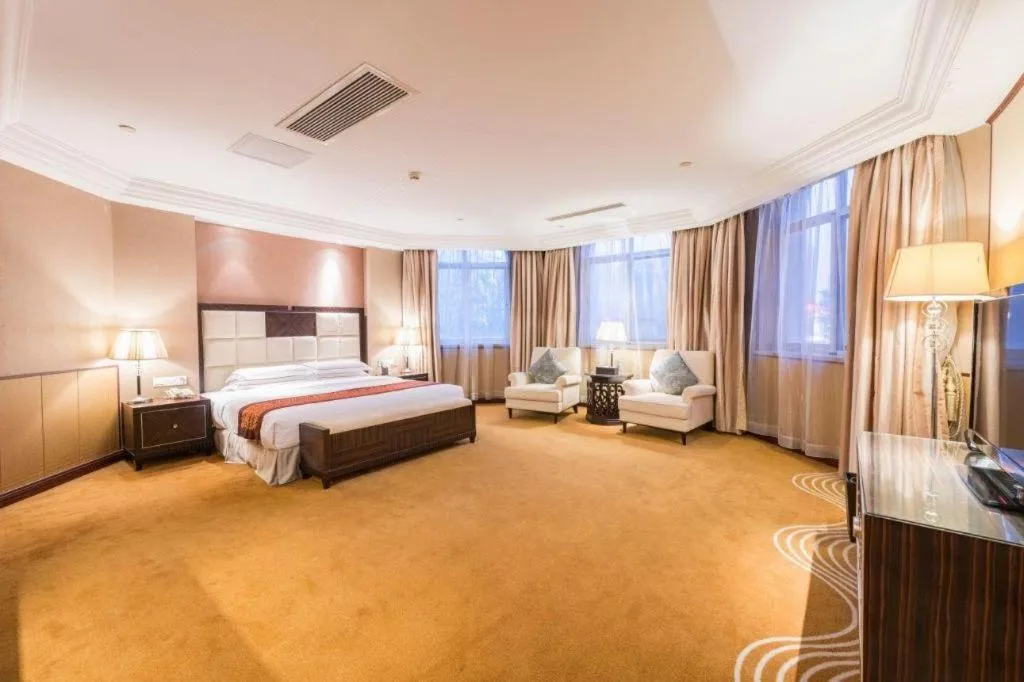 Bed in Country Garden Phoenix Hotel Europe City Chuzhou