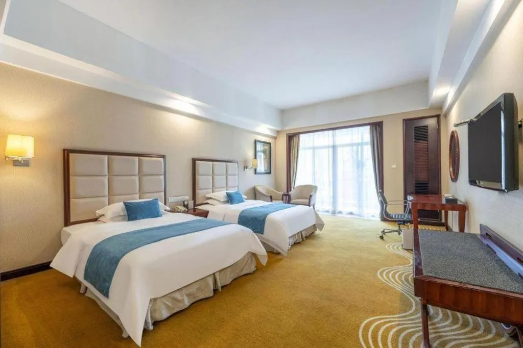 Bed in Country Garden Phoenix Hotel Europe City Chuzhou