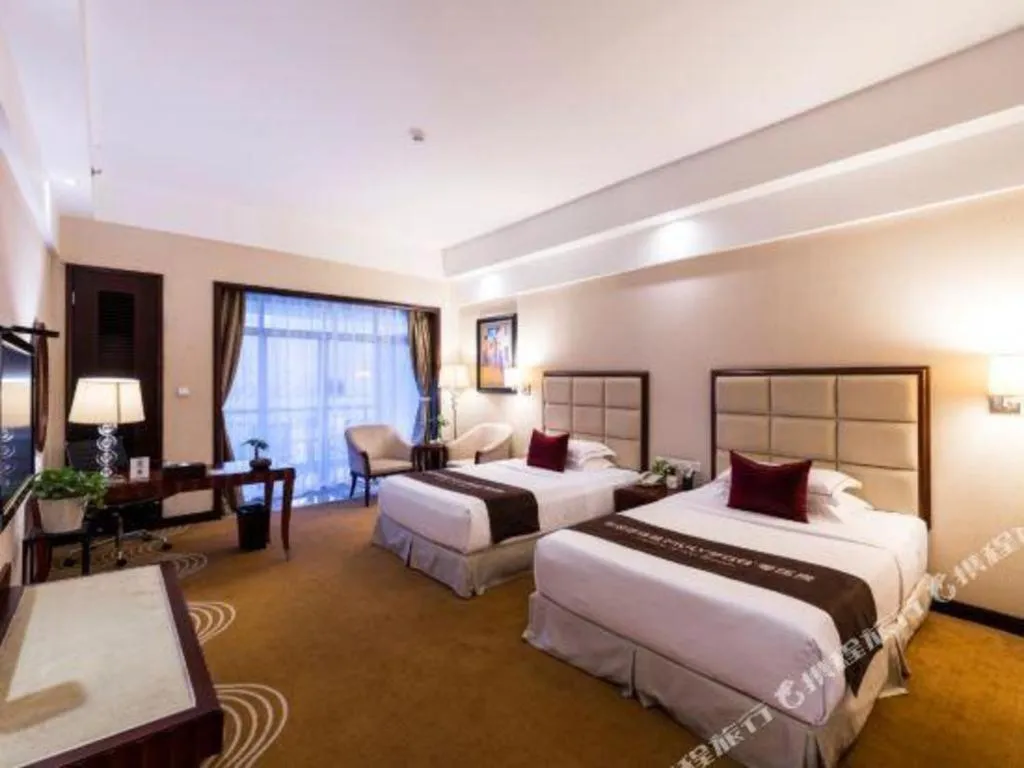 Bed in Country Garden Phoenix Hotel Europe City Chuzhou