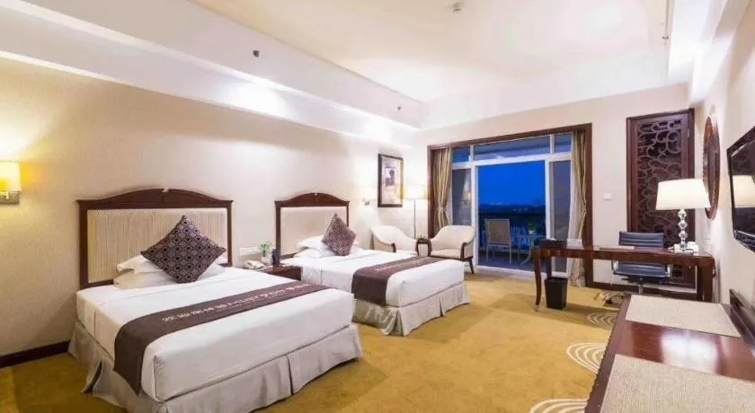 Bed in Country Garden Phoenix Hotel Europe City Chuzhou