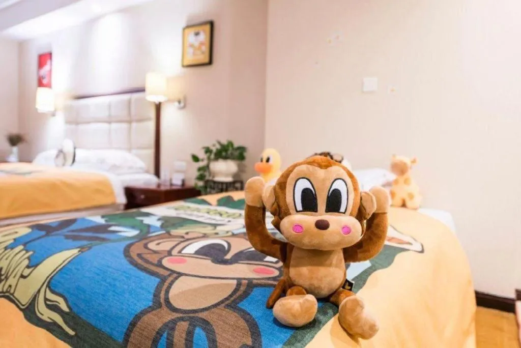 Bed in Country Garden Phoenix Hotel Europe City Chuzhou