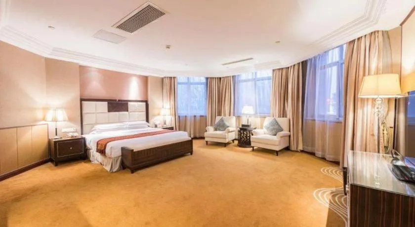 Bed in Country Garden Phoenix Hotel Europe City Chuzhou