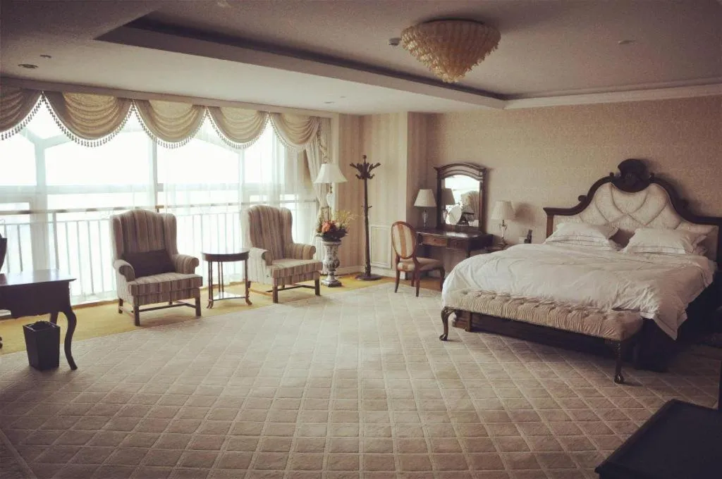 Bed in Country Garden Phoenix Hotel Europe City Chuzhou