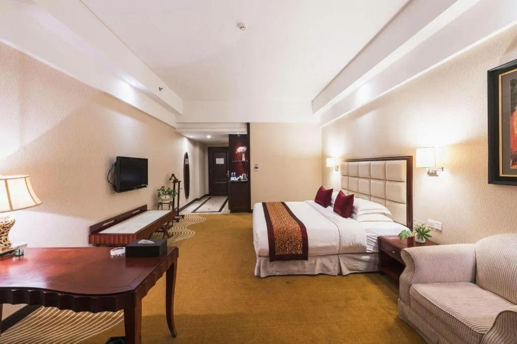 Bed in Country Garden Phoenix Hotel Europe City Chuzhou