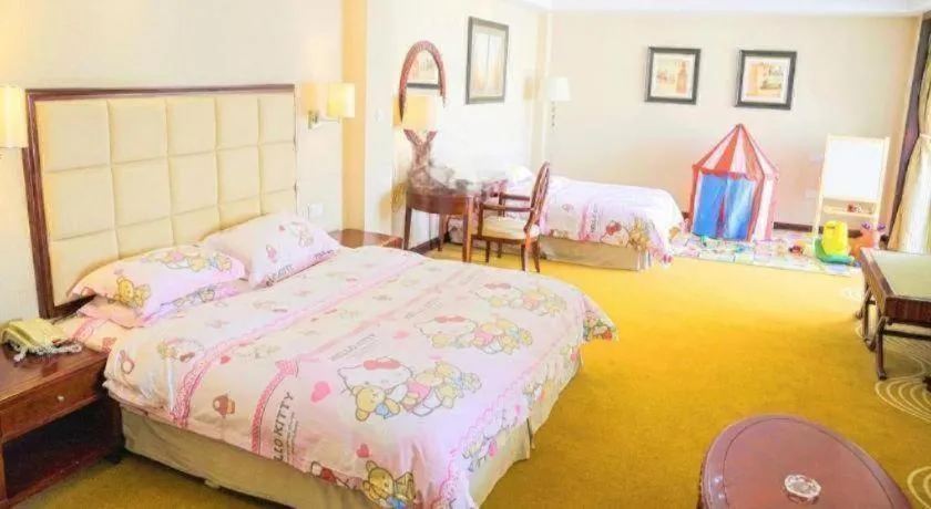 Bed in Country Garden Phoenix Hotel Europe City Chuzhou