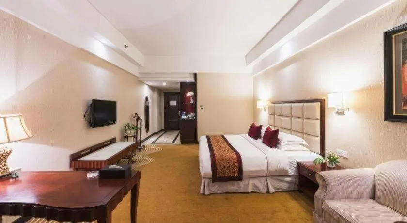 Bed in Country Garden Phoenix Hotel Europe City Chuzhou