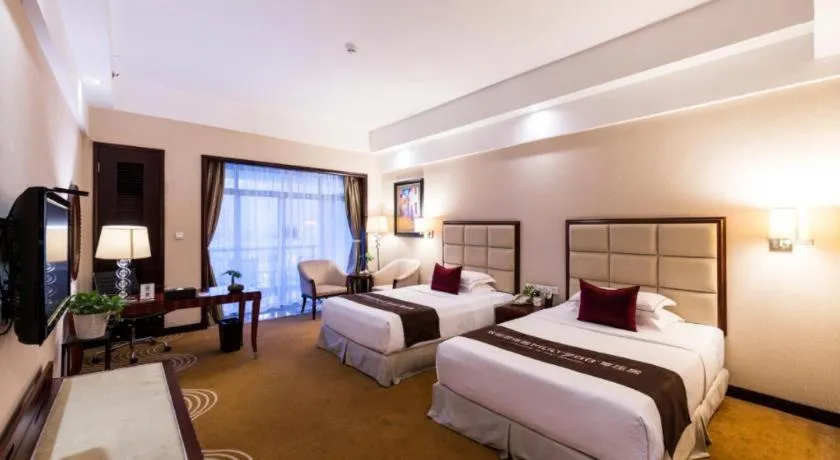 Bed in Country Garden Phoenix Hotel Europe City Chuzhou