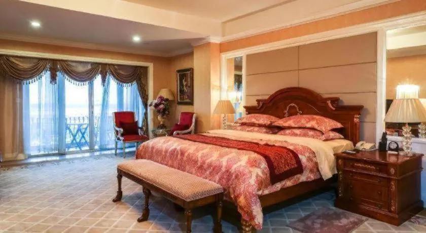 Bed in Country Garden Phoenix Hotel Europe City Chuzhou