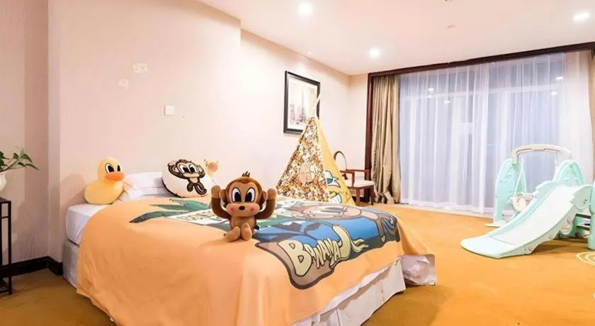 Bed in Country Garden Phoenix Hotel Europe City Chuzhou