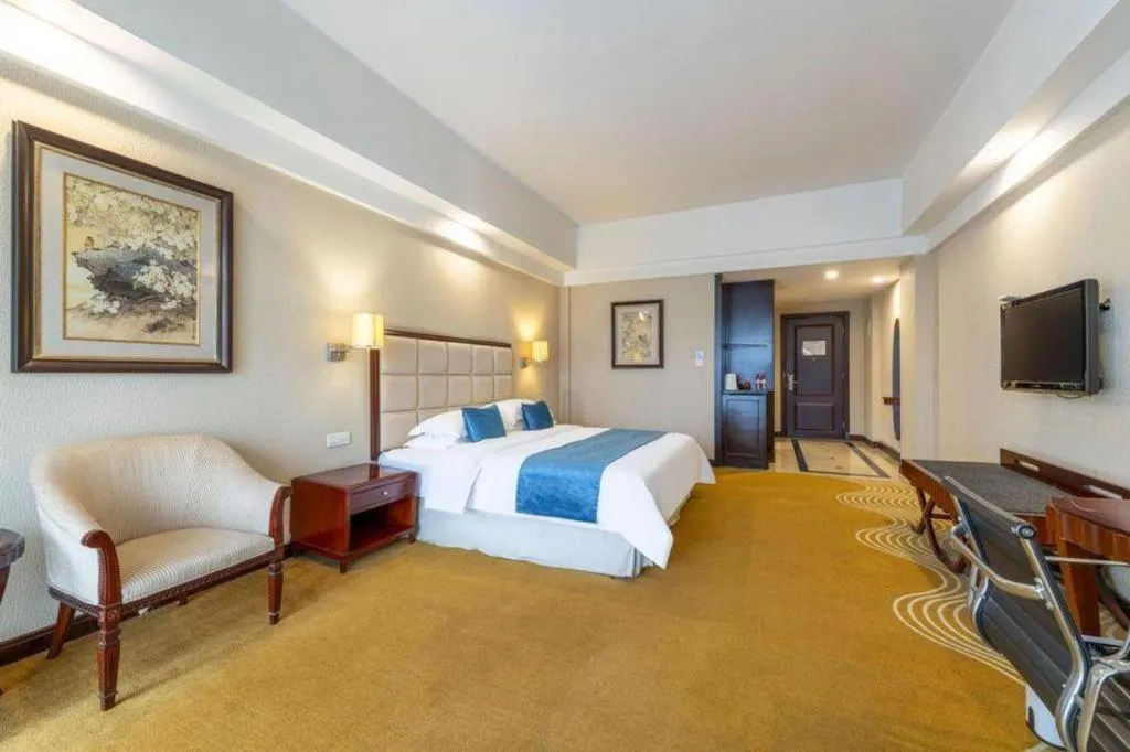 Bed in Country Garden Phoenix Hotel Europe City Chuzhou