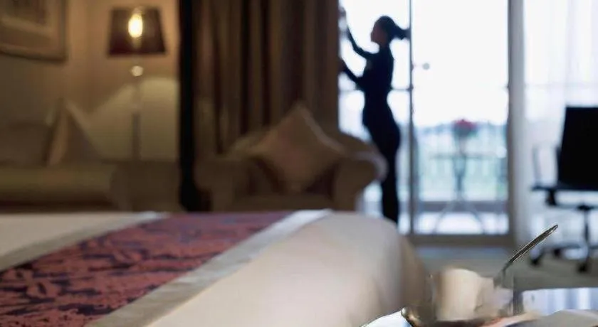 Bed in Country Garden Phoenix Hotel Europe City Chuzhou