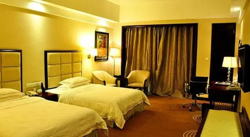 Bed in Country Garden Phoenix Hotel Europe City Chuzhou Bed in Country Garden Phoenix Hotel Europe City Chuzhou